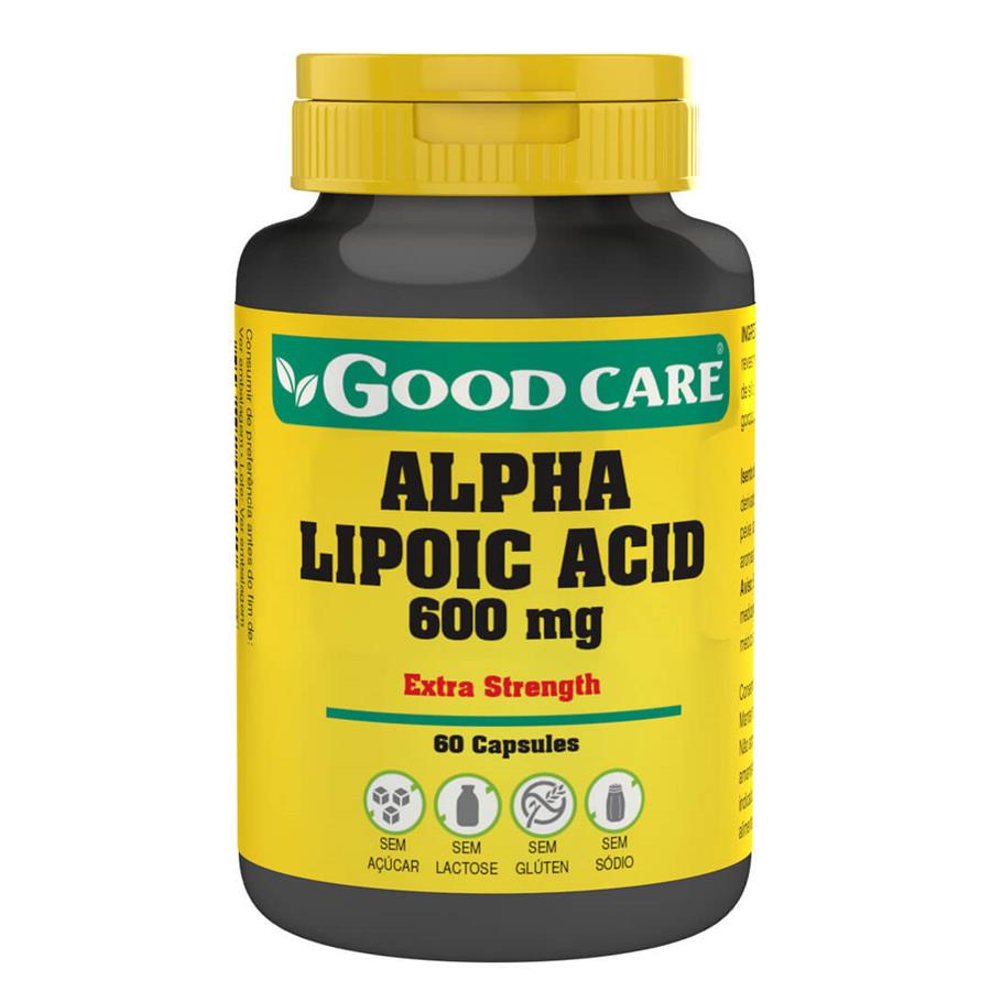 Good Care Alpha Lipoic Acid 600mg 60 cápsulas - imagem principal