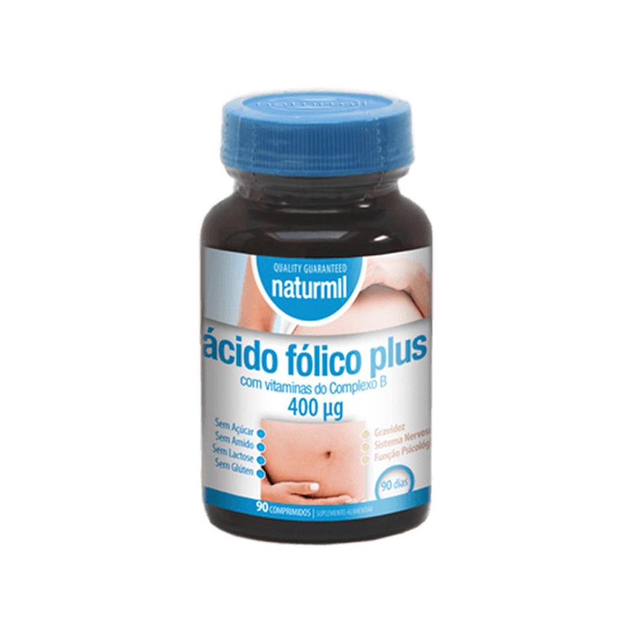Naturmil Ácido Fólico 400 ug 90 Comprimidos