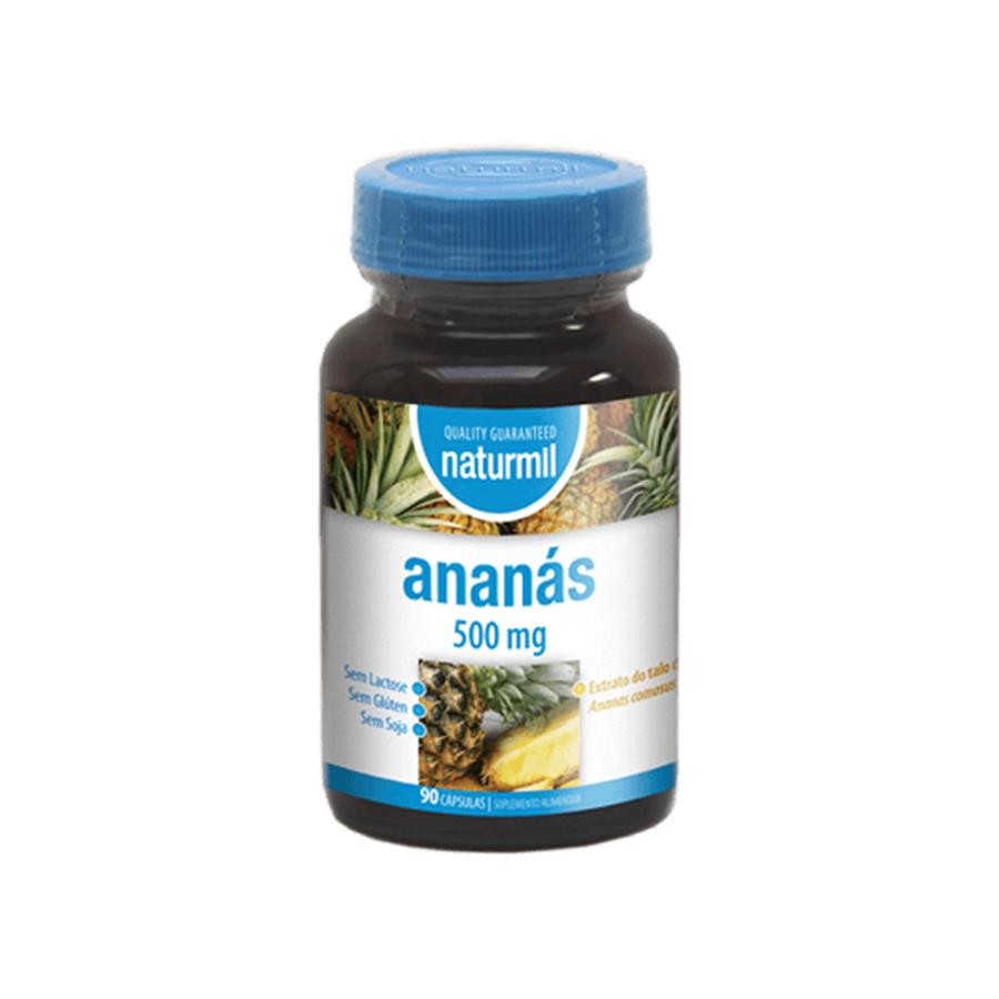 Naturmil Ananás 500mg 90 Cápsulas