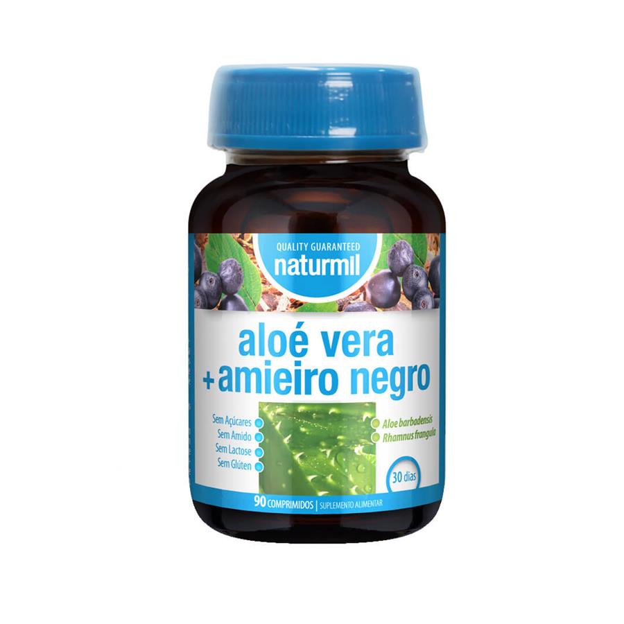 Naturmil Aloe Vera + Amieiro Negro 90 Comprimidos