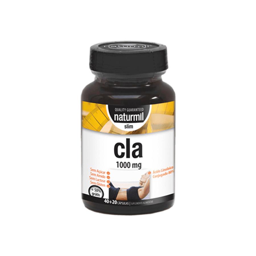 Naturmil CLA Slim 1000mg 60 cápsulas - imagem principal
