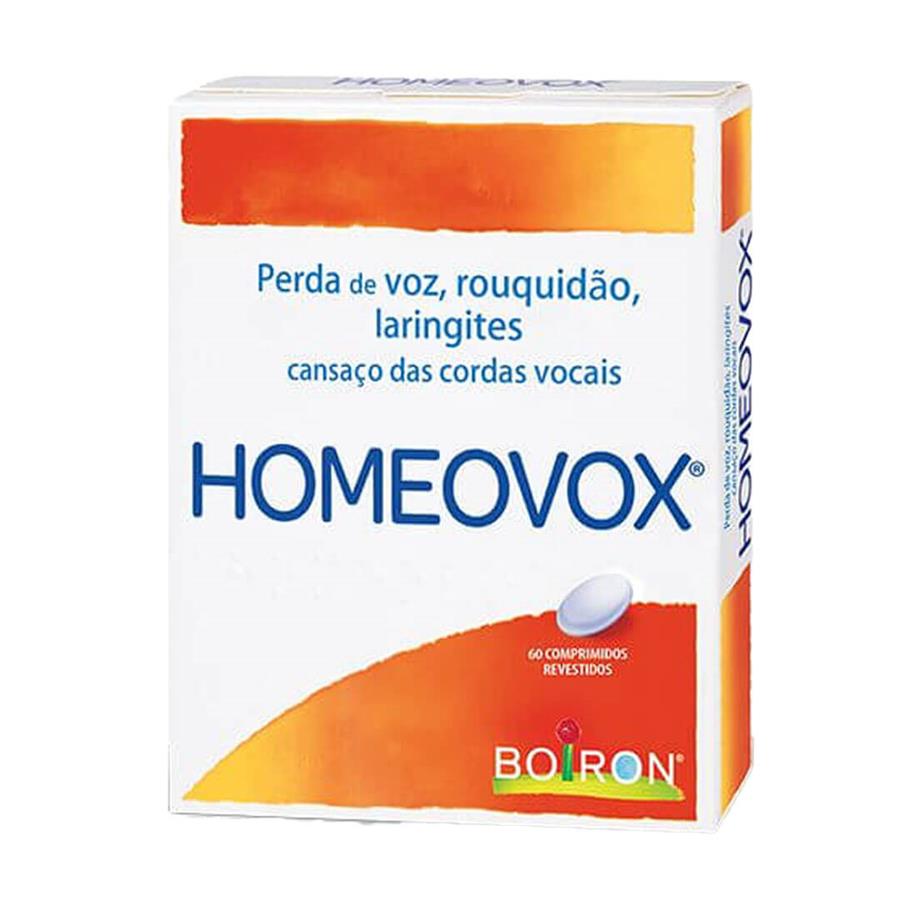 Boiron Homeovox 60 Comprimidos Revestidos - imagem principal