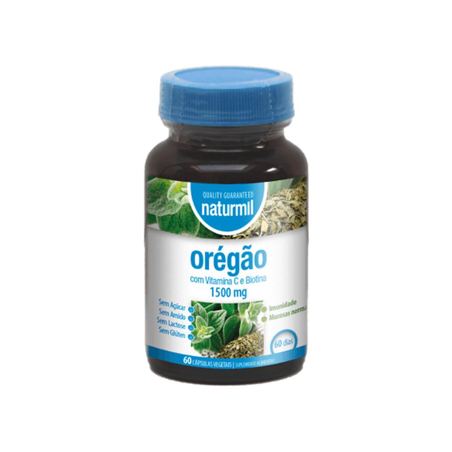 Naturmil Oregão 1500mg 60 Cápsulas - imagem principal