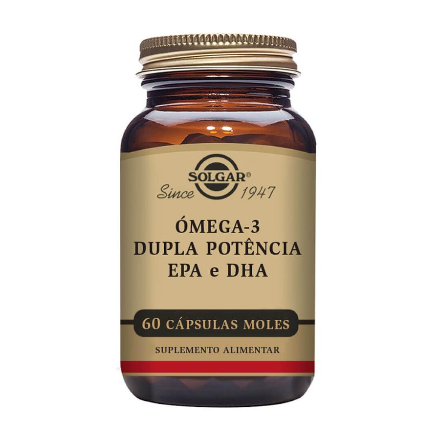 Solgar Ómega-3 Dupla Potência 60 Cápsulas - imagem principal