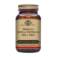 Solgar Ómega-3 Dupla Potência 60 Cápsulas