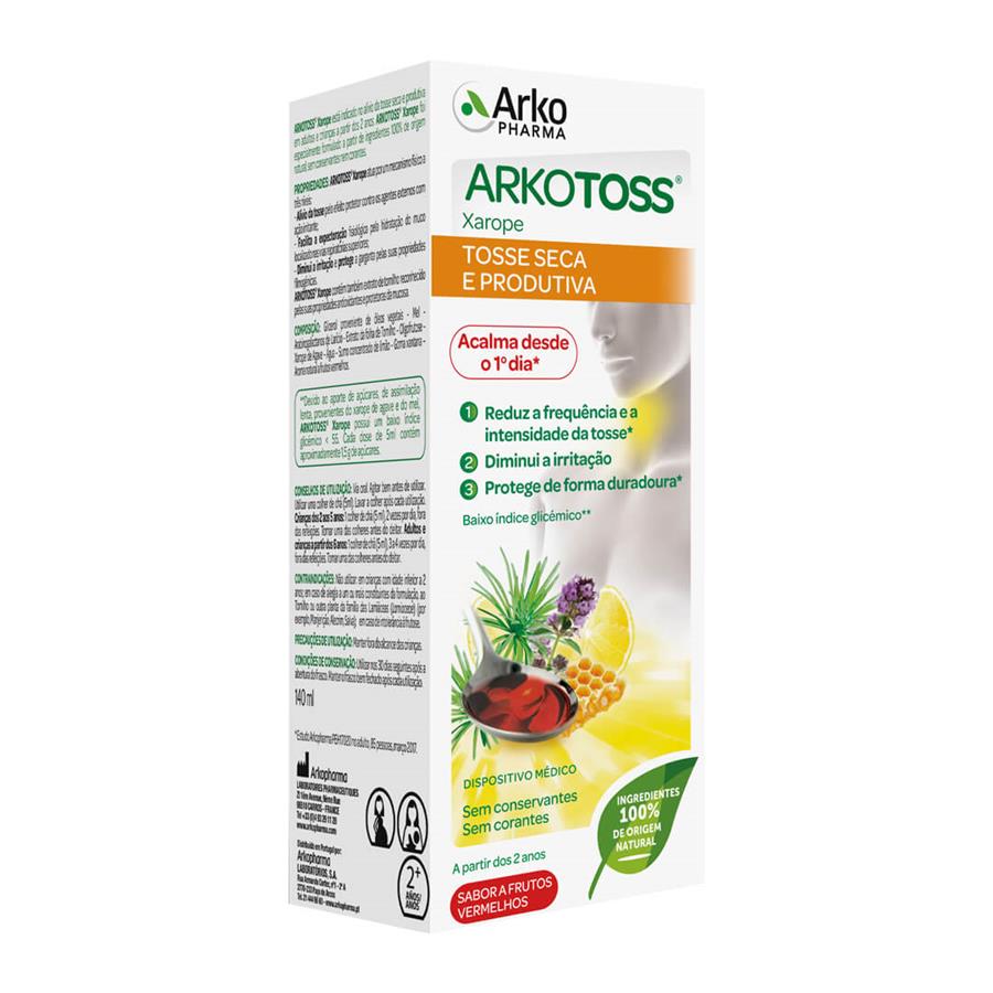 Arkopharma Arkotoss Tosse Seca e Produtiva Xarope 140ml - imagem principal