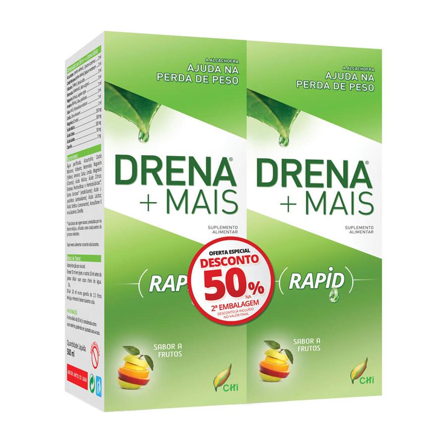 CHI Drena+ Rapid Duo 2x500ml - imagem principal