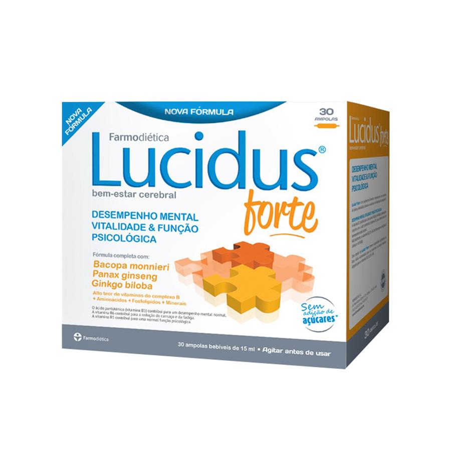 Farmodiética Lucidus Forte 30 ampolas - imagem principal