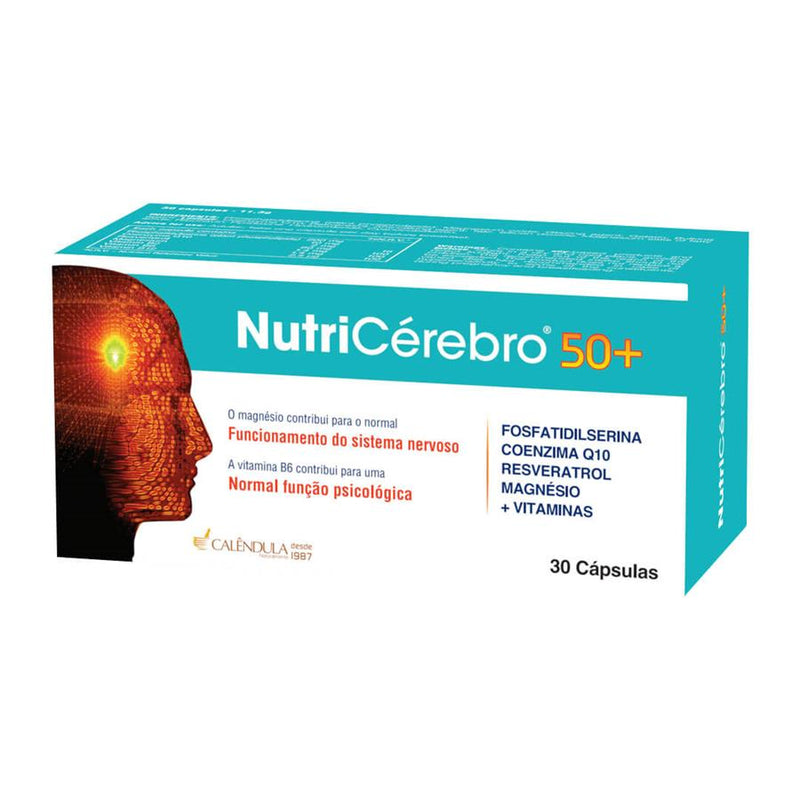Calêndula NutriCérebro 50+ 30 Cápsulas