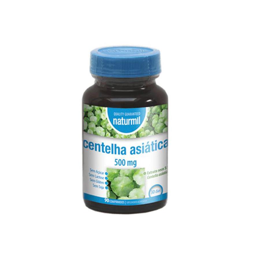 Naturmil Centelha Asiática 500mg 90 Comprimidos - imagem principal