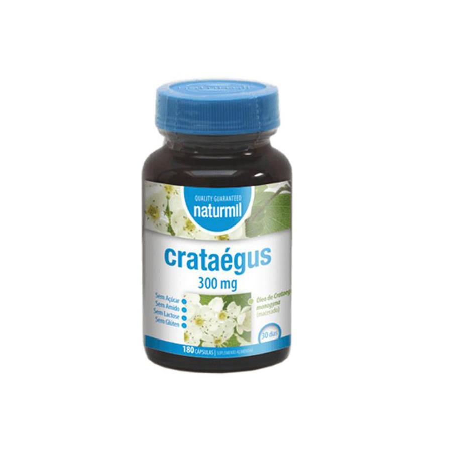 Naturmil Crataegus 300mg 180 Cápsulas
