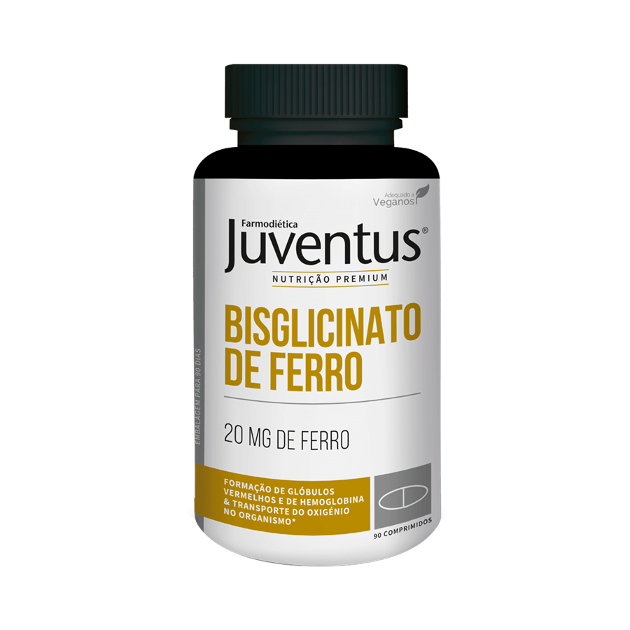Farmodietica Juventus Bisglicinato de Ferro 90 Comprimidos - imagem principal