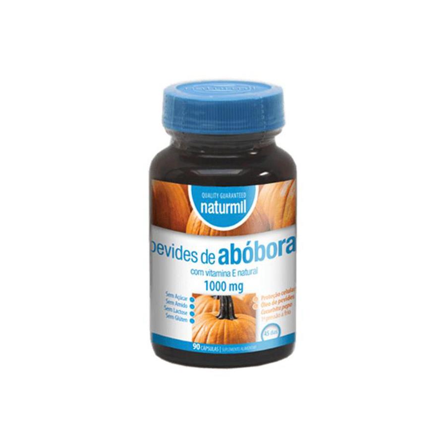 Naturmil Pevides de Abóbora 1000mg 90 cápsulas - imagem principal
