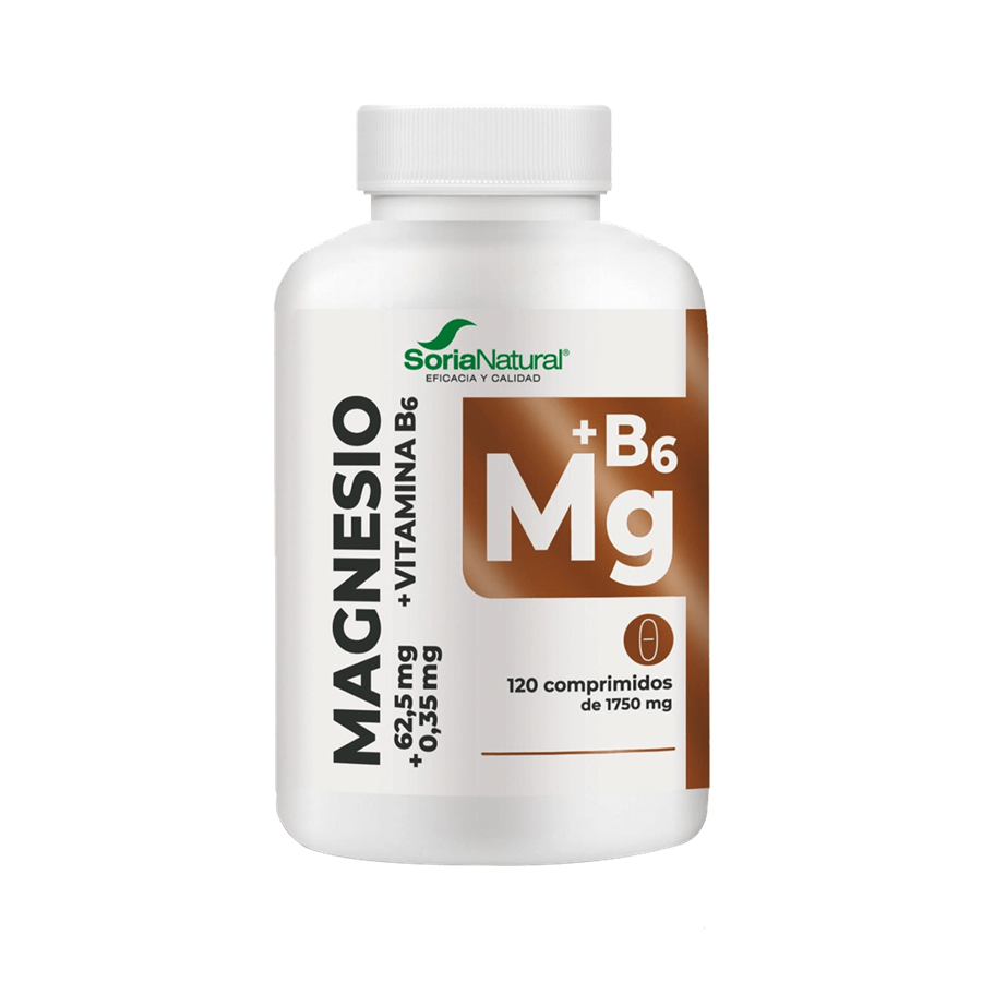 Soria Natural Magnesio + B6 120 comprimidos - imagem principal