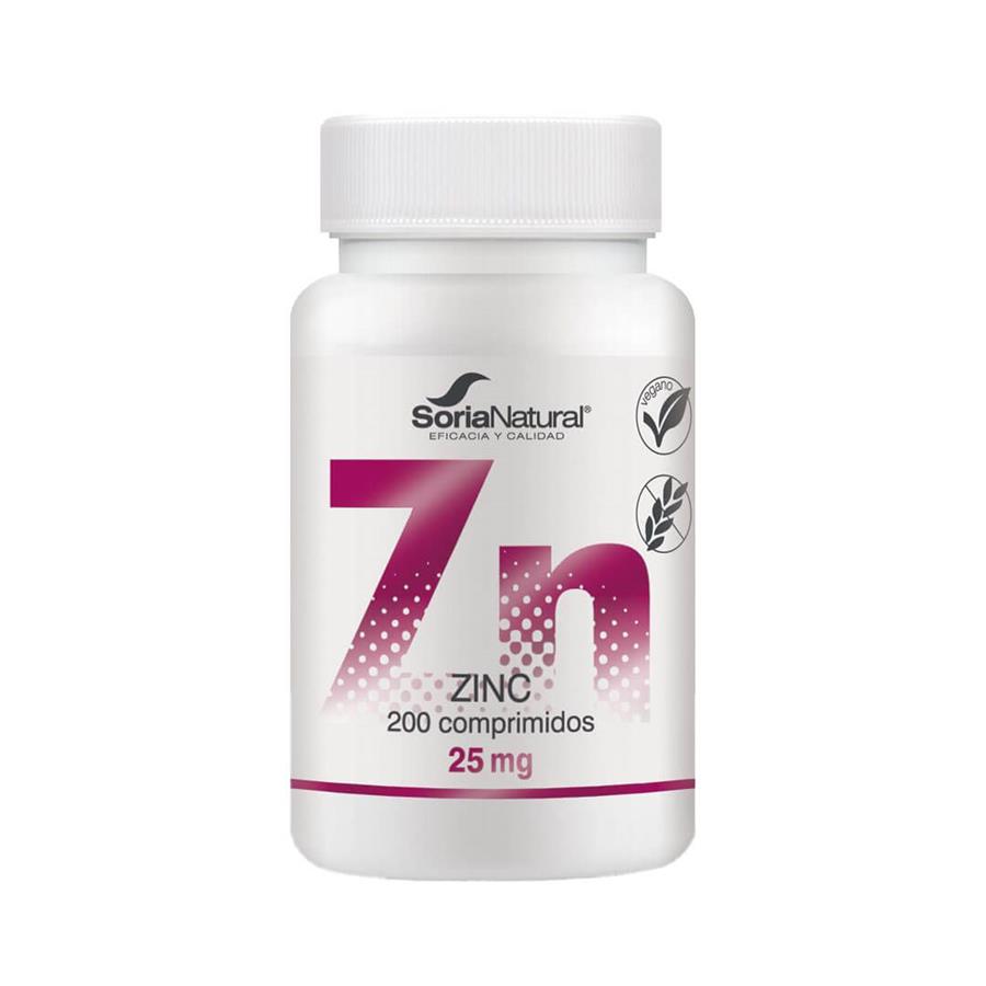 Soria Natural Zinco 25mg 200 Comprimidos - imagem principal
