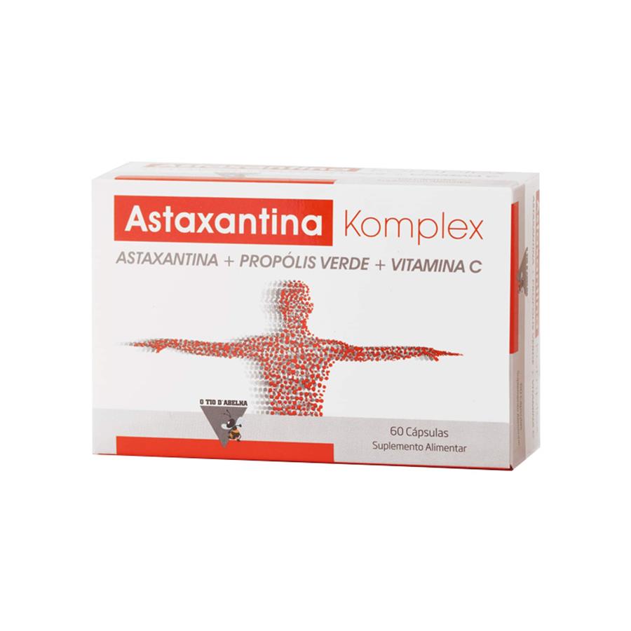 O Tio D'Abelha Astaxantina Komplex + Própolis Verde + Vit C 60 Cápsulas - imagem principal