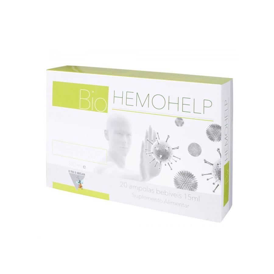 O Tio d'Abelha Bio Hemohelp 20 Ampolas - imagem principal
