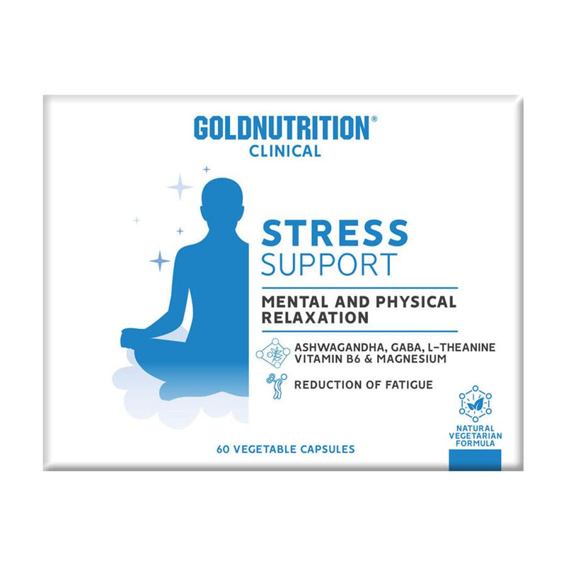 GoldNutrition Clinical Stress Support Nova Fórmula 60 Cápsulas