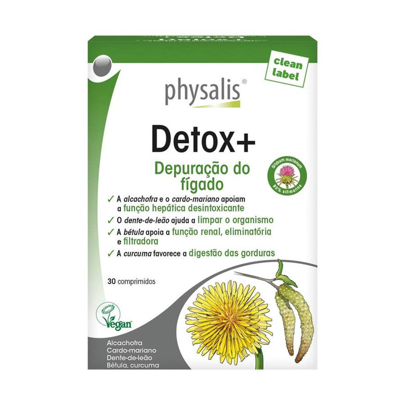 Physalis Detox+ 30 comprimidos