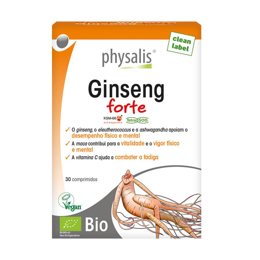 Physalis Ginseng Forte + Maca 30 comprimidos