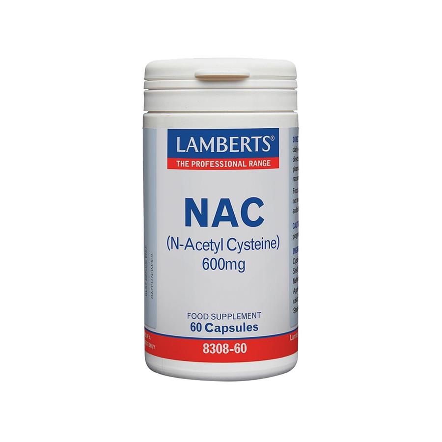 Lamberts N- Acetil Cisteína (Nac) 600mg 60 Cápsulas - imagem principal
