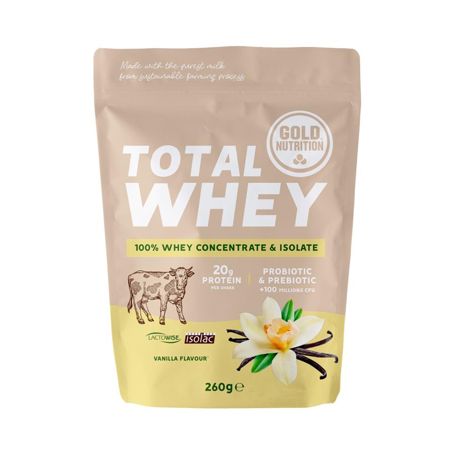 GoldNutrition Total Whey 260g - Vanilla - imagem principal