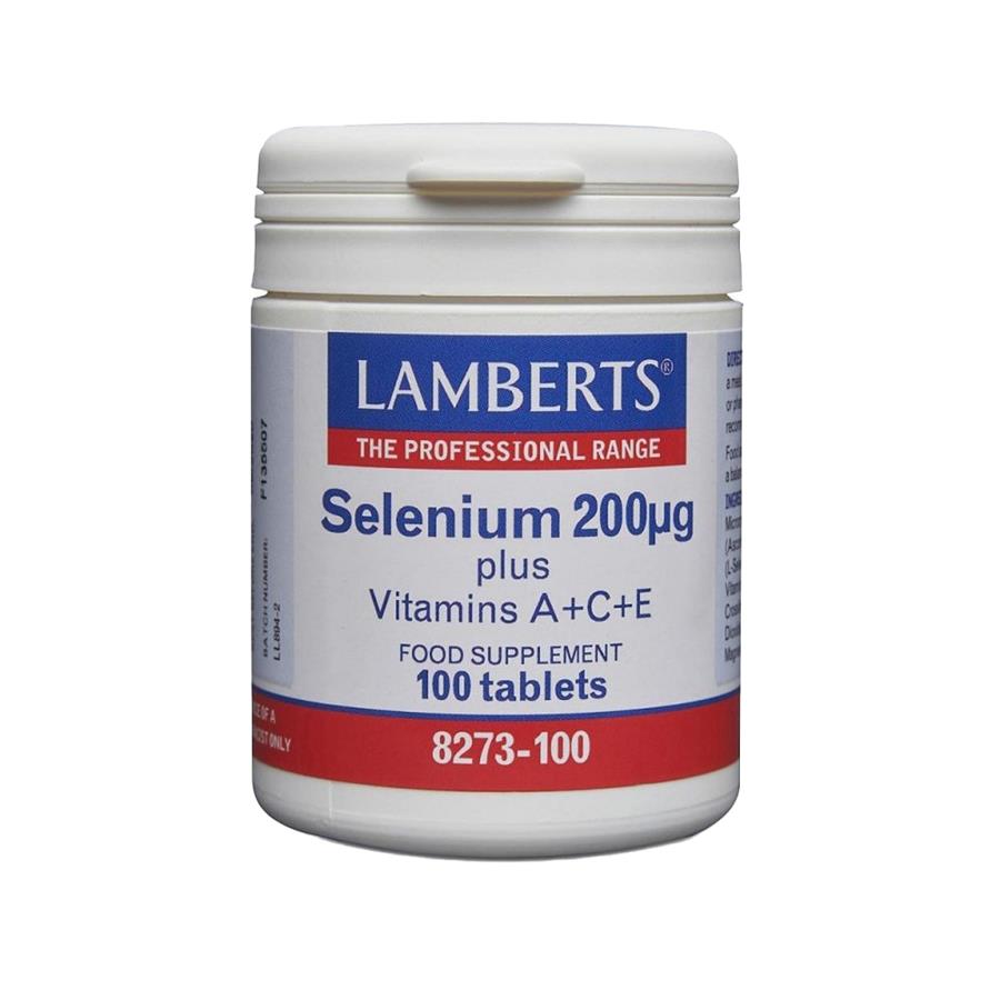 Lamberts Plus Selenium 200mcg 100 Comprimidos