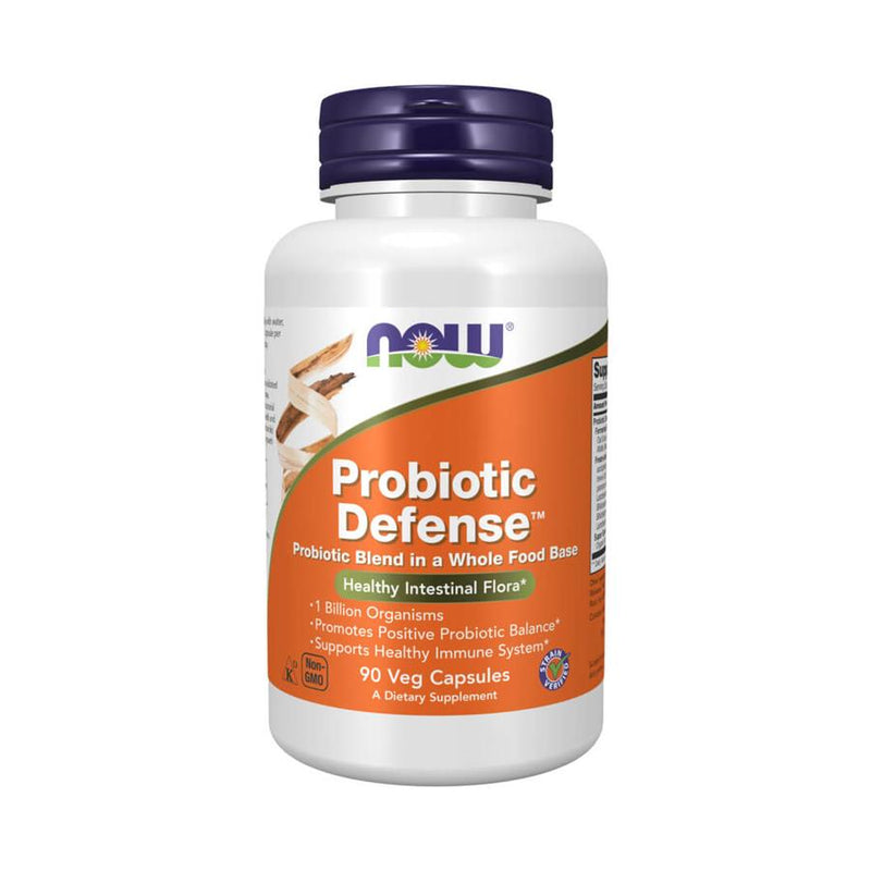 Now Probiotic Defense 90 Cápsulas Vegetais