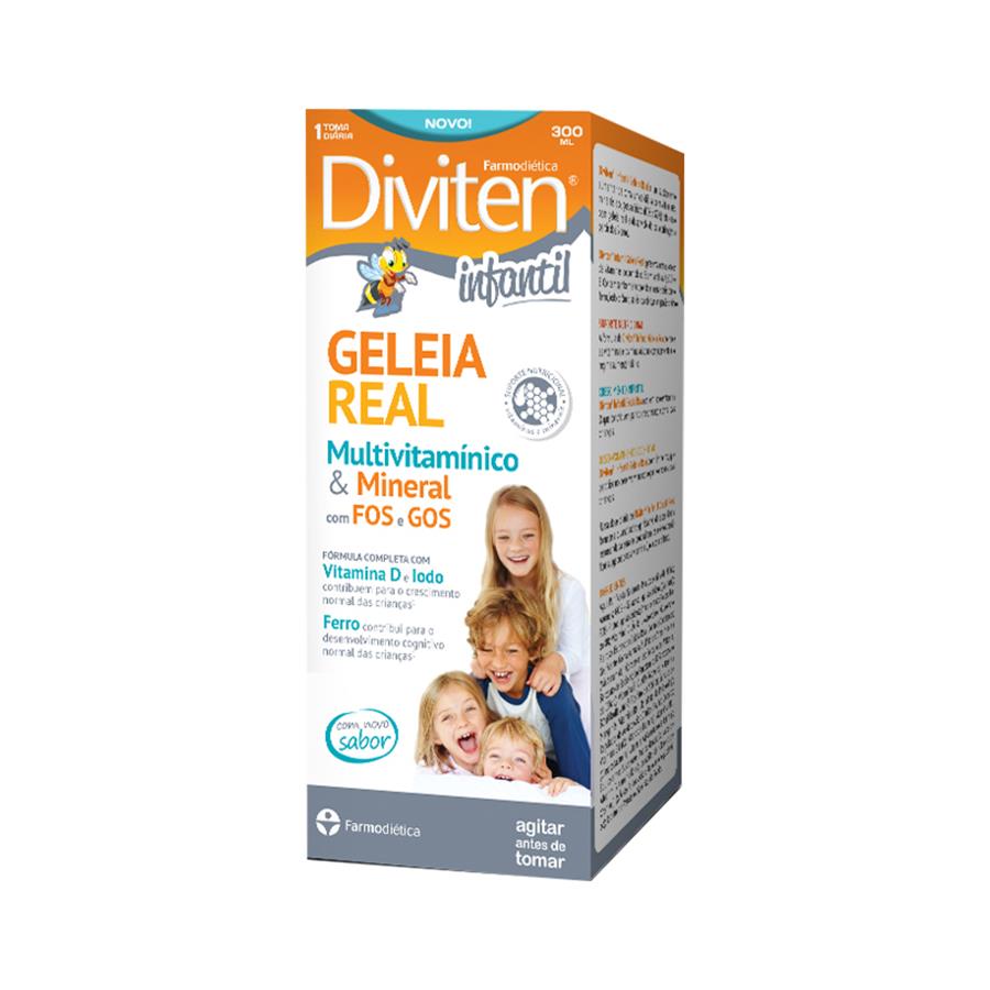 Farmodiética Diviten Infantil Geleia Real Xarope 300ml - imagem principal