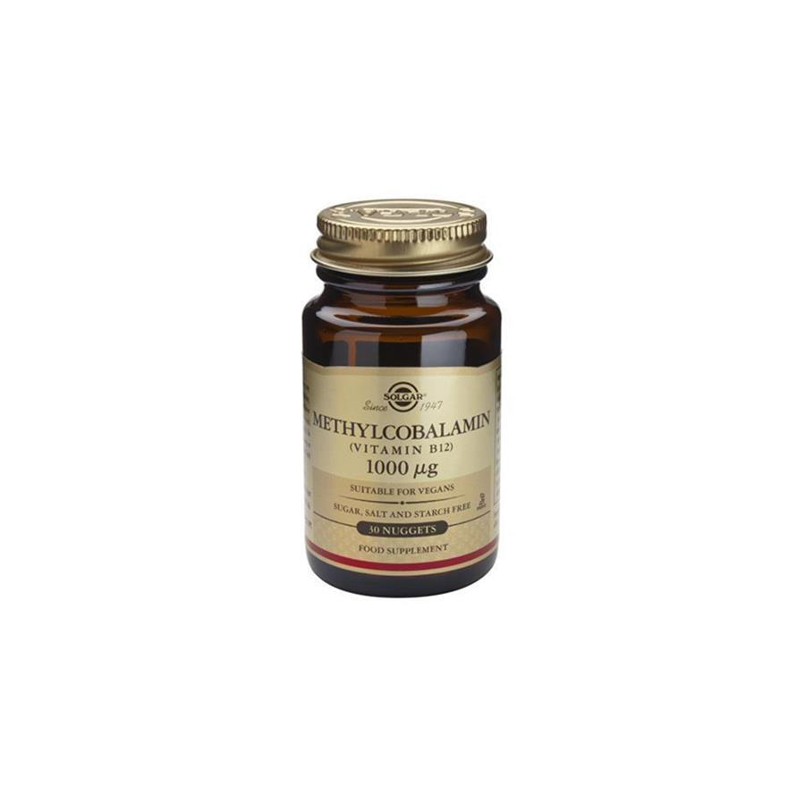 Solgar Metilcobalamina (Vitamina B12) 1000µg 30 Comprimidos - imagem principal
