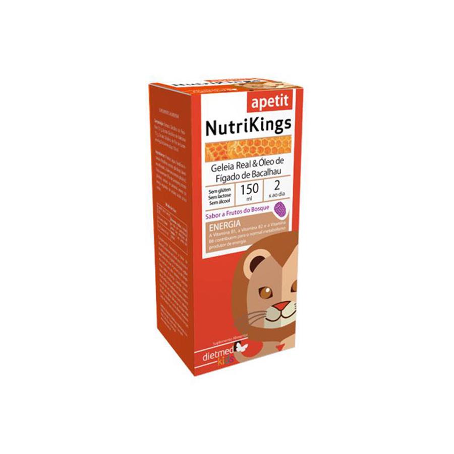 DietMed NutriKings Apetit Geleia Real e Óleo de Fígado de Bacalhau 150ml - imagem principal