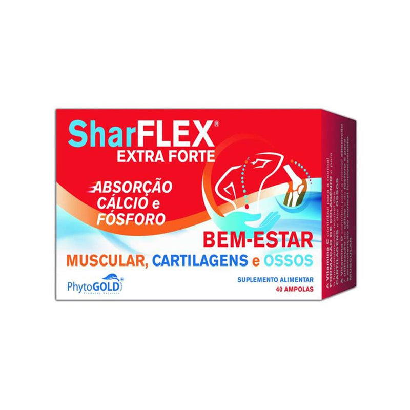 Phytogold Sharflex Extra Forte 40 Ampolas