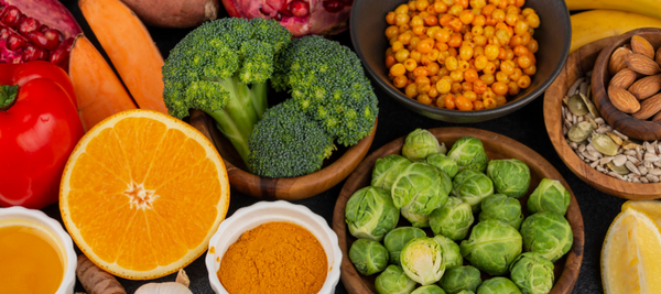 Conjunto de alimentos com propriedades anti-inflamatórias