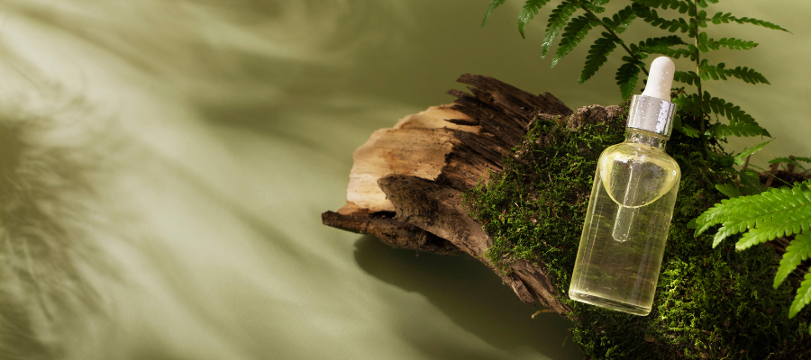 Frasco de Óleo essencial de Árvore do Chá