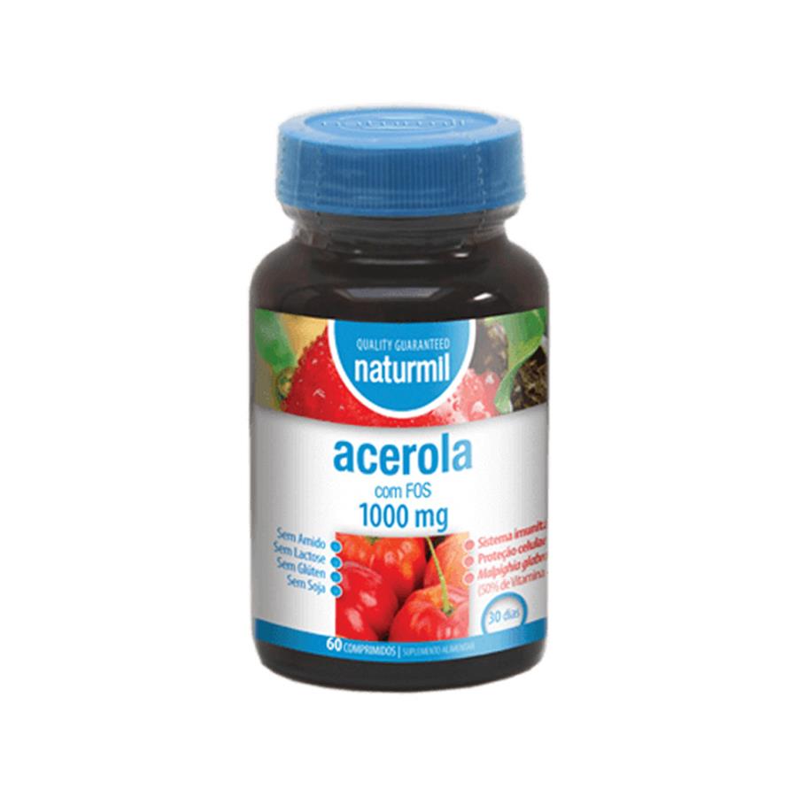 Naturmil Acerola 1000mg 60 Comprimidos