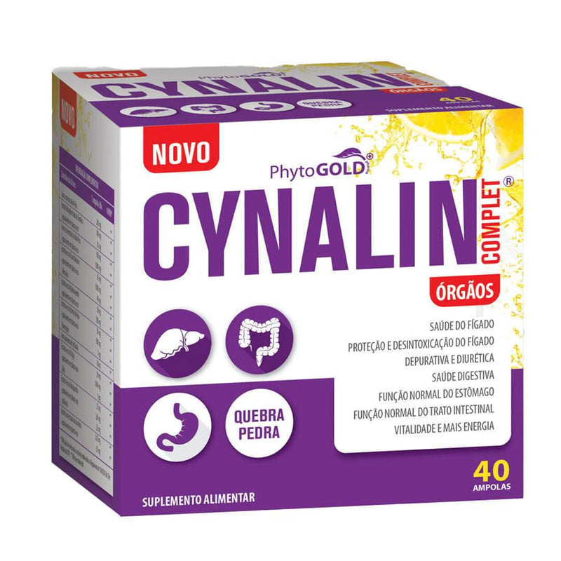 Phytogold Cynalin Complet Órgãos 40 Ampolas