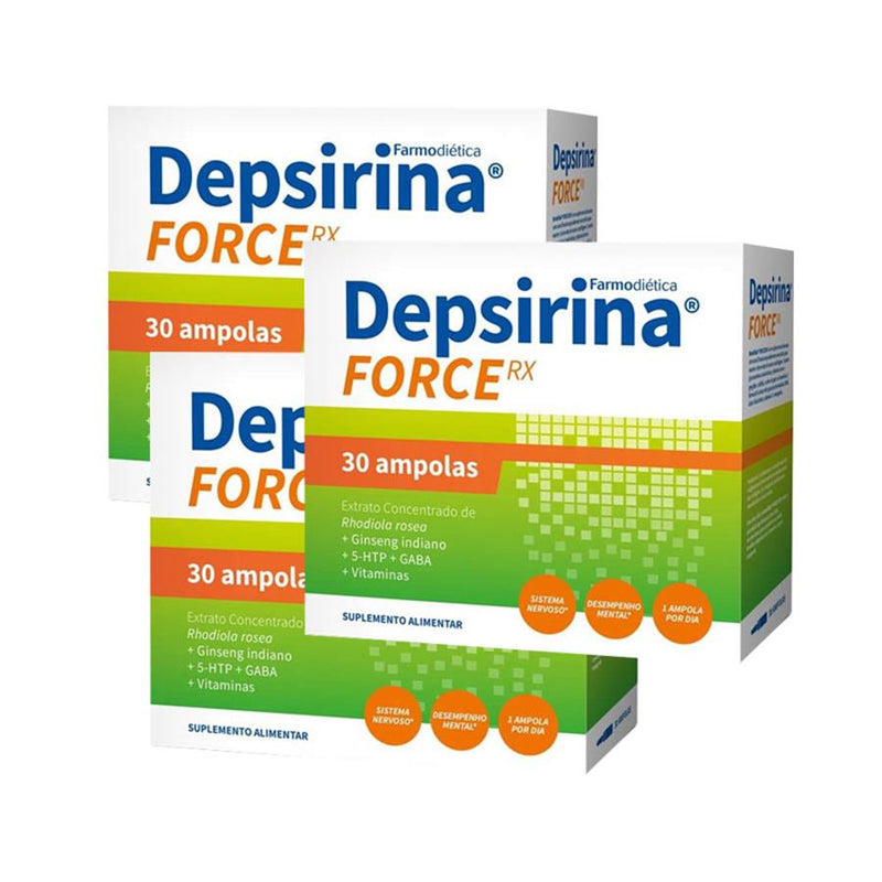 Farmodiética Depsirina Force 30 Ampolas - Pack de 3