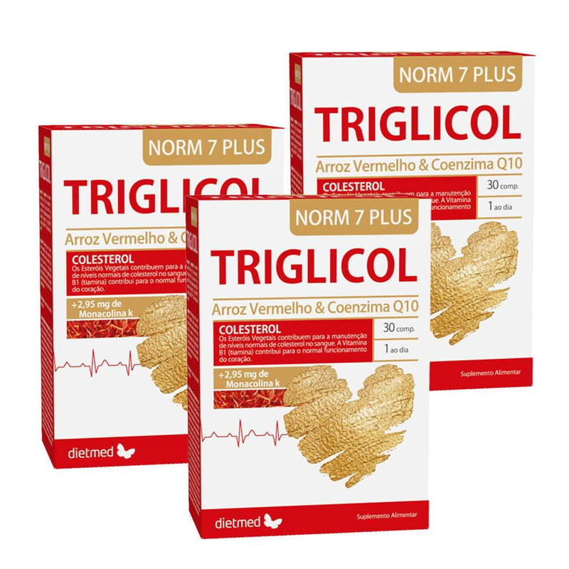 Dietmed Triglicol NORM 7 30 Cápsulas - Pack de 3