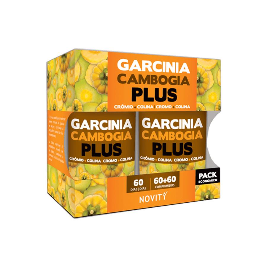 Novity Garcínia Cambogia Plus 60+60 Comprimidos