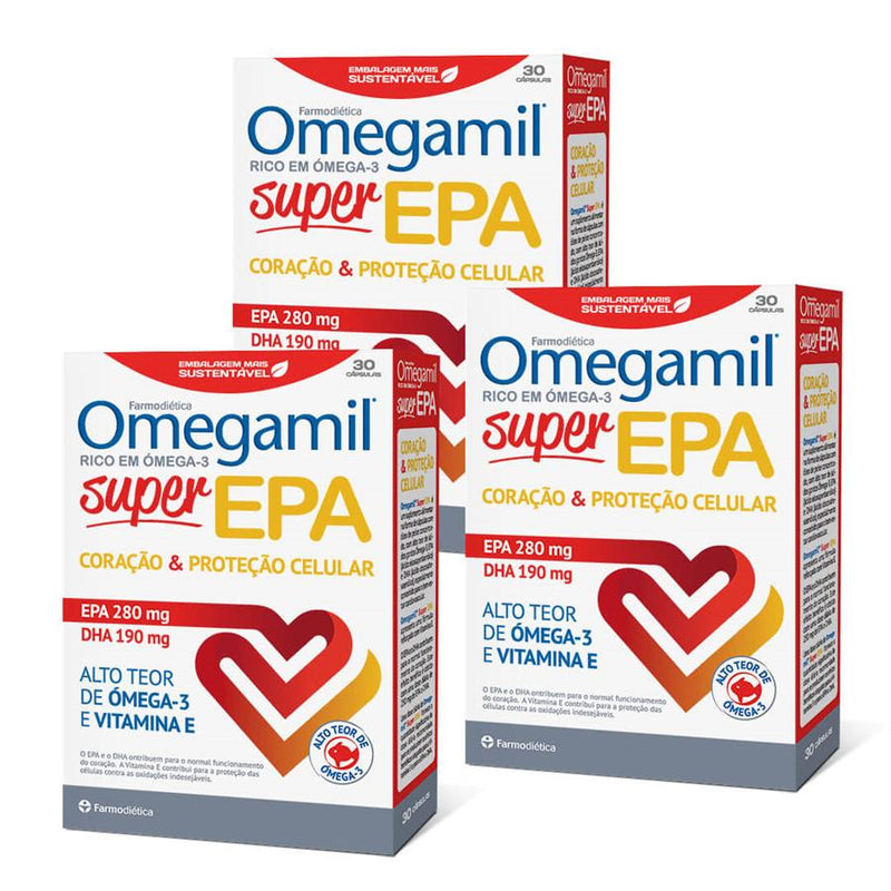 Farmodiética Omegamil Super EPA 30 Cápsulas - Pack de 3