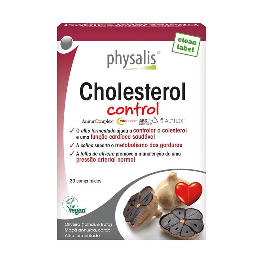 Physalis Cholesterol Control 30 Comprimidos - imagem principal