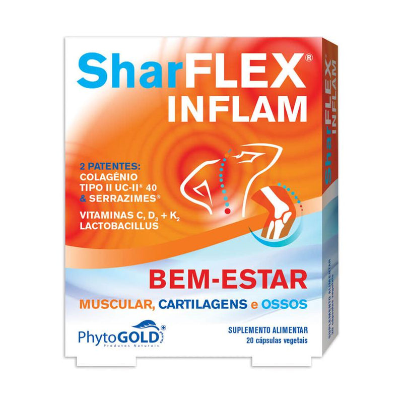 PhytoGold Shaflex Inflam 20 Cápsulas