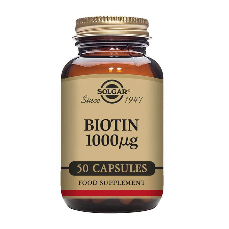 Solgar Biotina 1000mcg 50 Cápsulas