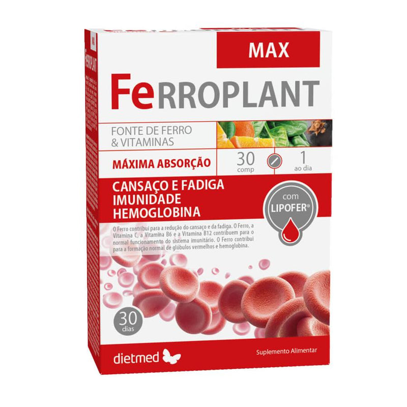 Dietmed Ferroplant Max 30 Comprimidos