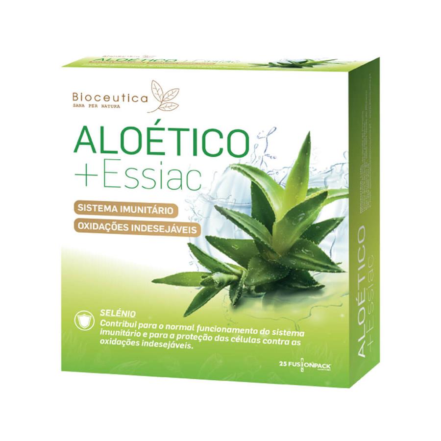 Bioceutica Aloético + Essiac - Fusionpack 25 Ampolas + 25 cápsulas