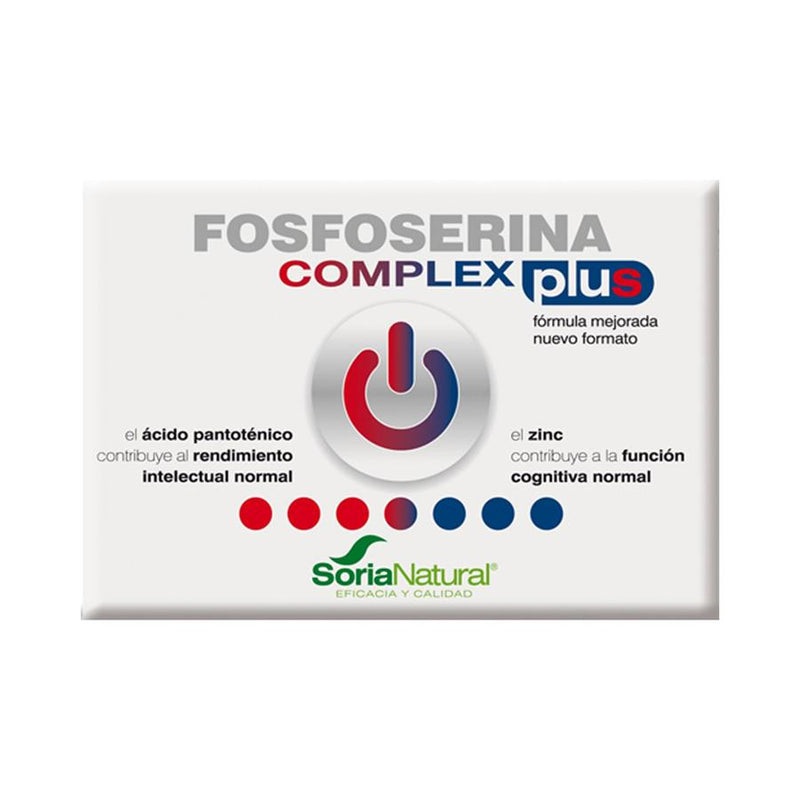 Soria Natural Fosfoserina Complex Plus 28 Carteiras