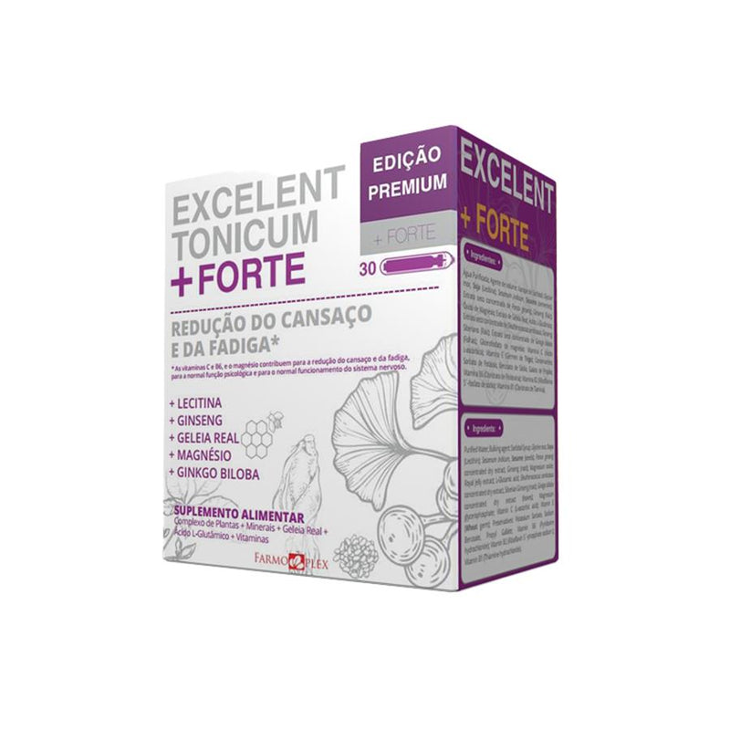 Farmoplex Excelent Tonicum+ Forte 30 Ampolas