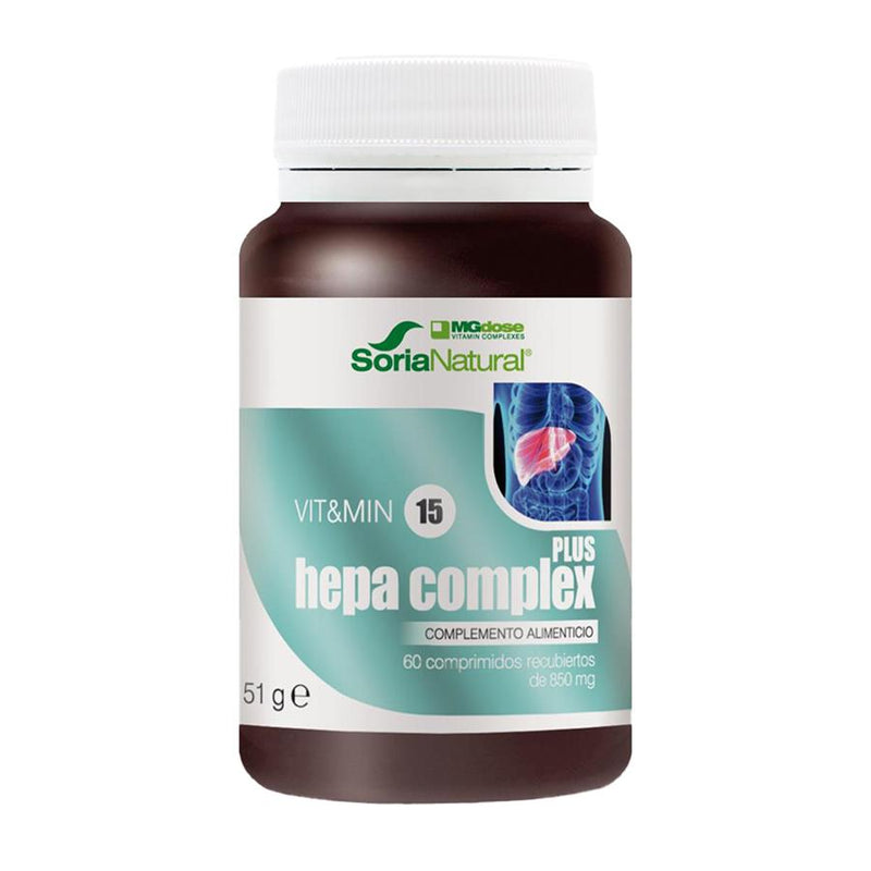 Soria Natural Hepa Complex Plus 60 Comprimidos