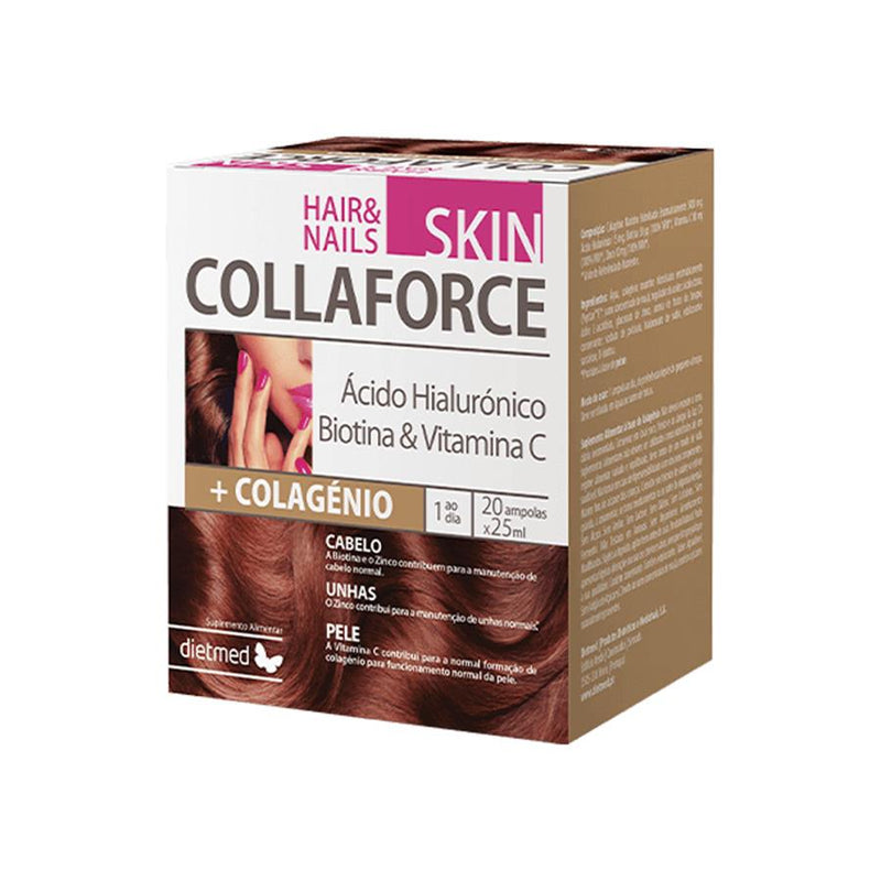 Dietmed Collaforce Skin Hair & Nails 20 Ampolas