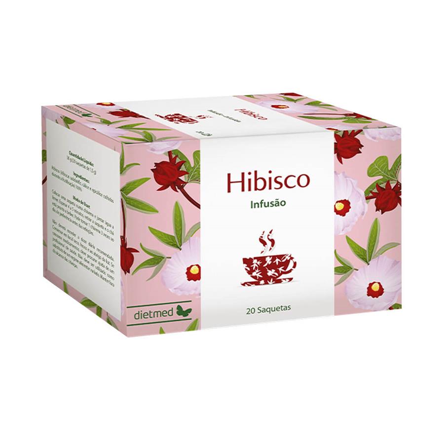 Dietmed Chá Hibisco 20 Saquetas